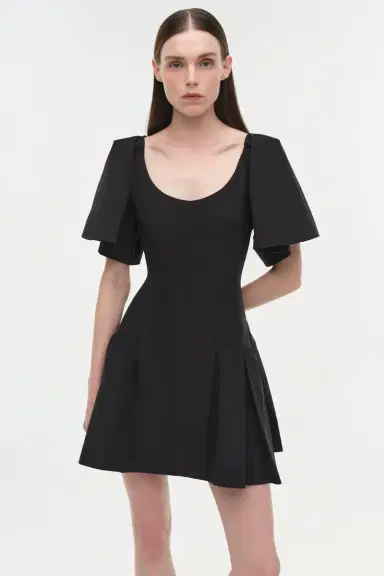 Simkhai Hattie Cotton Faille Mini Dress | Thumbnail 3 Simkhai Hattie Cotton Faille Mini Dress | Thumbnail 3