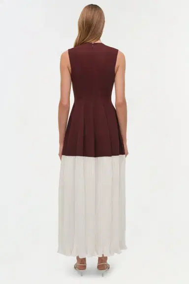 Simkhai Raleigh Pleated Midi Dress | Thumbnail 6 Simkhai Raleigh Pleated Midi Dress | Thumbnail 6