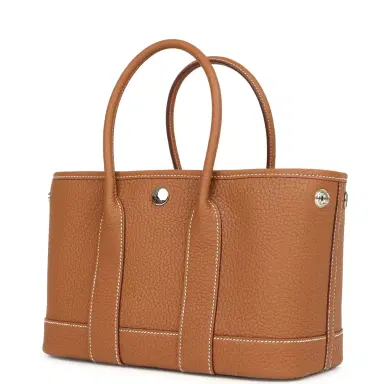 HERMÈS Hermes Garden Party Neo 23 Gold Negonda Palladium Hardware | Thumbnail 3 HERMÈS Hermes Garden Party Neo 23 Gold Negonda Palladium Hardware | Thumbnail 3