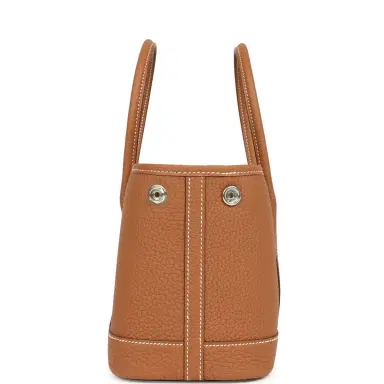 HERMÈS Hermes Garden Party Neo 23 Gold Negonda Palladium Hardware | Thumbnail 4 HERMÈS Hermes Garden Party Neo 23 Gold Negonda Palladium Hardware | Thumbnail 4