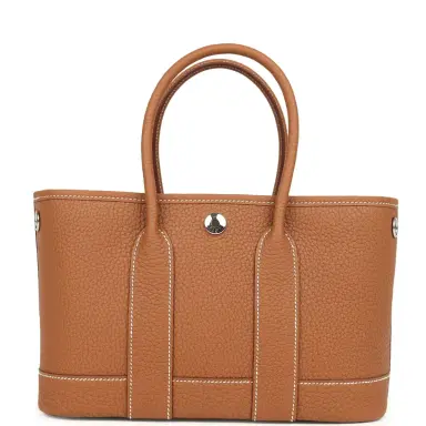 HERMÈS Hermes Garden Party Neo 23 Gold Negonda Palladium Hardware | Thumbnail 5 HERMÈS Hermes Garden Party Neo 23 Gold Negonda Palladium Hardware | Thumbnail 5