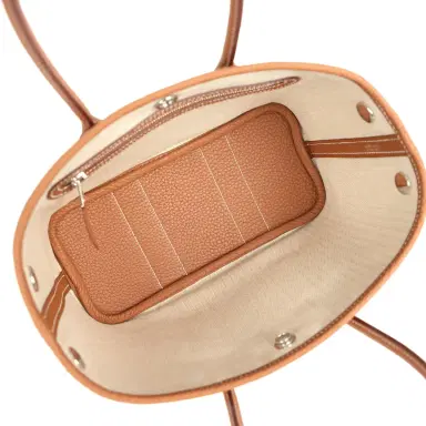 HERMÈS Hermes Garden Party Neo 23 Gold Negonda Palladium Hardware | Thumbnail 8 HERMÈS Hermes Garden Party Neo 23 Gold Negonda Palladium Hardware | Thumbnail 8