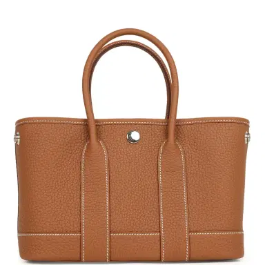 HERMÈS Hermes Garden Party Neo 23 Gold Negonda Palladium Hardware | Thumbnail 1 HERMÈS Hermes Garden Party Neo 23 Gold Negonda Palladium Hardware | Thumbnail 1