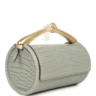 HERMÈS Hermes Maximors II Bag Gris Ciment Matte Alligator Permabrass Hardware | Thumbnail 2 HERMÈS Hermes Maximors II Bag Gris Ciment Matte Alligator Permabrass Hardware | Thumbnail 2