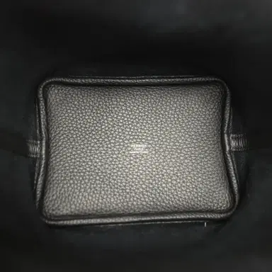 HERMÈS Hermes Picotin Lock 18 Black Clemence Gold Hardware | Thumbnail 8 HERMÈS Hermes Picotin Lock 18 Black Clemence Gold Hardware | Thumbnail 8