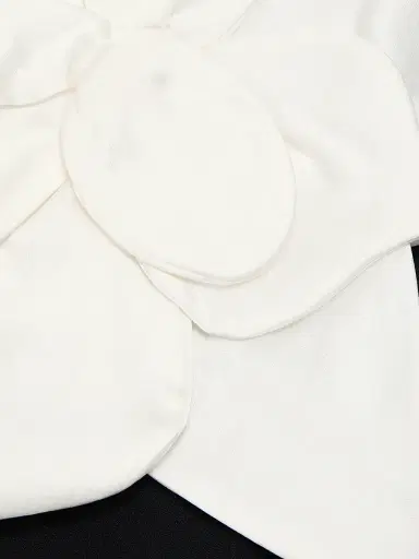 SACHIN & BABI Women's Marist Rosette Column Gown - Ivory Black - Size 14 | Thumbnail 7 SACHIN & BABI Women's Marist Rosette Column Gown - Ivory Black - Size 14 | Thumbnail 7