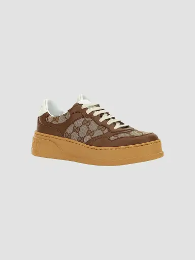 Gucci Women's GG Canvas & Leather Low-Top Sneakers - Beige - Size 7.5 | Thumbnail 2 Gucci Women's GG Canvas & Leather Low-Top Sneakers - Beige - Size 7.5 | Thumbnail 2
