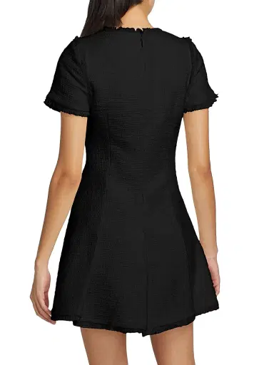 Cinq à Sept Women's Nova Bouclé Minidress - Black | Thumbnail 5 Cinq à Sept Women's Nova Bouclé Minidress - Black | Thumbnail 5