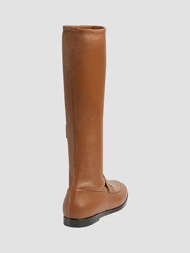 Gucci Women's Jordaan Nappa Knee-High Boots - Medium Brown | Thumbnail 3 Gucci Women's Jordaan Nappa Knee-High Boots - Medium Brown | Thumbnail 3