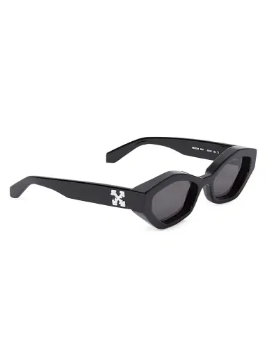 Off-White Women's Hilo 55MM Cat-Eye Sunglasses - Black | Thumbnail 1 Off-White Women's Hilo 55MM Cat-Eye Sunglasses - Black | Thumbnail 1