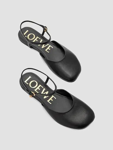 Loewe Women's Toy Leather Ballerina Flats - Black - Size 10 | Thumbnail 5 Loewe Women's Toy Leather Ballerina Flats - Black - Size 10 | Thumbnail 5