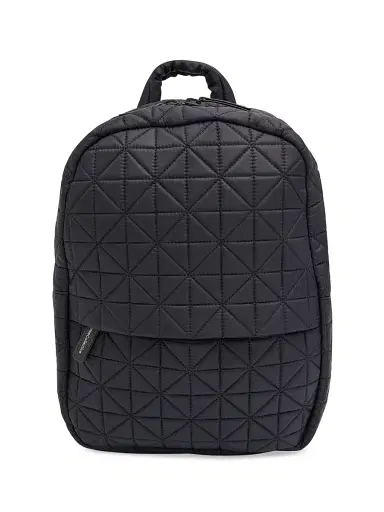 Vee Collective Women's Quilted Backpack - Black | Thumbnail 1 Vee Collective Women's Quilted Backpack - Black | Thumbnail 1