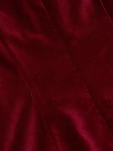 Markarian Women's Brooke Velvet Fit & Flare Minidress - Burgandy | Thumbnail 7 Markarian Women's Brooke Velvet Fit & Flare Minidress - Burgandy | Thumbnail 7
