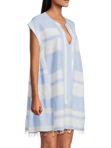Lemlem Women's Elina Jacquard Caftan | Thumbnail 4 Lemlem Women's Elina Jacquard Caftan | Thumbnail 4