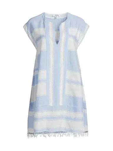 Lemlem Women's Elina Jacquard Caftan | Thumbnail 1 Lemlem Women's Elina Jacquard Caftan | Thumbnail 1