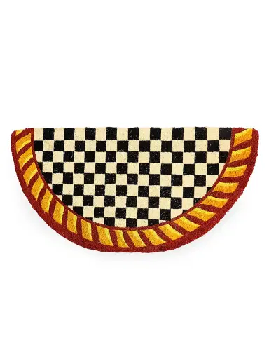 MacKenzie-Childs Courtly Check Doormat | Thumbnail 1 MacKenzie-Childs Courtly Check Doormat | Thumbnail 1