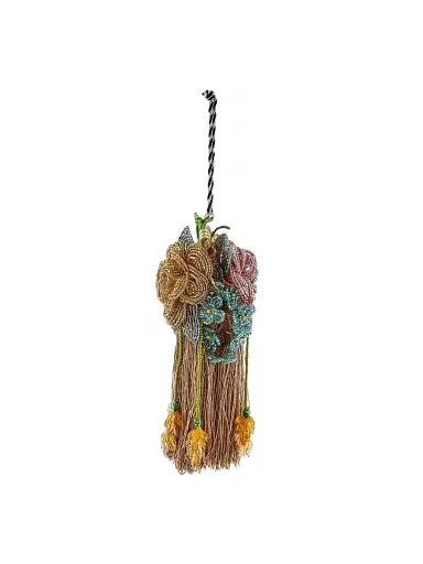 MacKenzie-Childs Field Study Beaded Tassel | Thumbnail 1 MacKenzie-Childs Field Study Beaded Tassel | Thumbnail 1