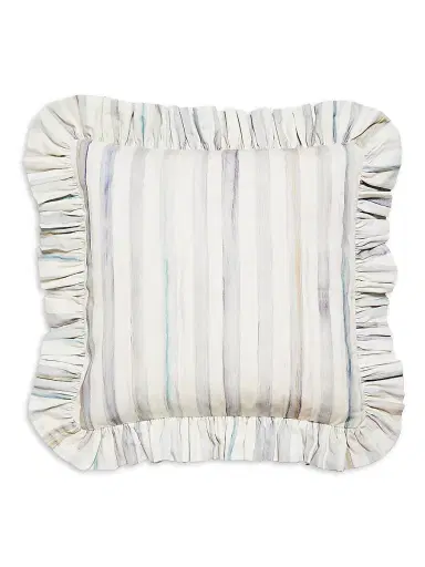 MacKenzie-Childs Sterling Check Ruffle Throw Pillow | Thumbnail 1 MacKenzie-Childs Sterling Check Ruffle Throw Pillow | Thumbnail 1