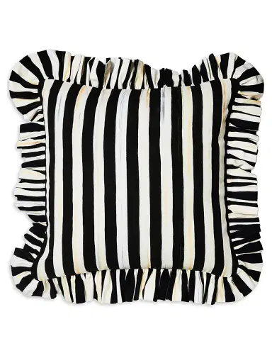 MacKenzie-Childs Courtly Check Ruffle Throw Pillow | Thumbnail 1 MacKenzie-Childs Courtly Check Ruffle Throw Pillow | Thumbnail 1