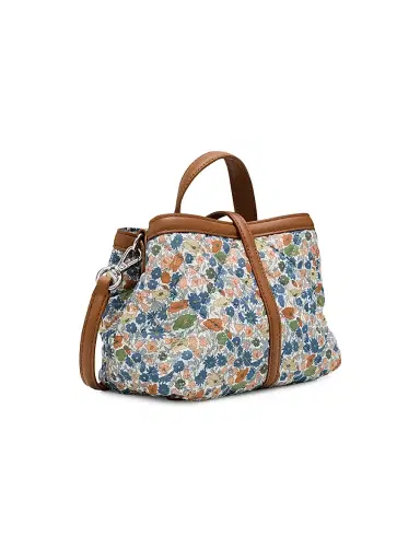 MZ Wallace Women's Mini Astor Floral Quilted Top Handle Bag | Thumbnail 6 MZ Wallace Women's Mini Astor Floral Quilted Top Handle Bag | Thumbnail 6