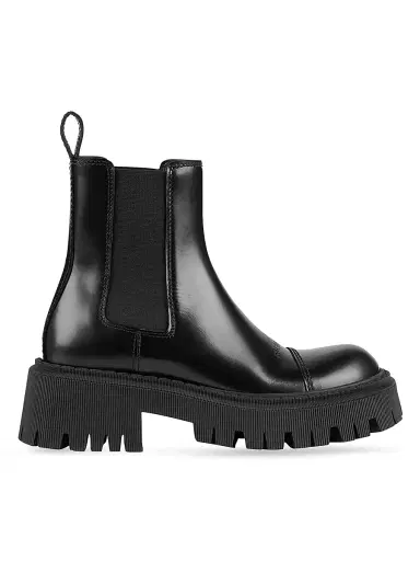 Balenciaga Women's Tractor 20mm Boot - Black | Thumbnail 1 Balenciaga Women's Tractor 20mm Boot - Black | Thumbnail 1