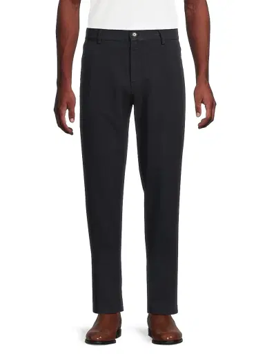 Canali Men's Stretch Cotton Modern-Fit Sport Trousers - Dark Blue | Thumbnail 3 Canali Men's Stretch Cotton Modern-Fit Sport Trousers - Dark Blue | Thumbnail 3