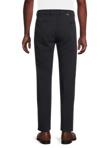 Canali Men's Stretch Cotton Modern-Fit Sport Trousers - Dark Blue | Thumbnail 5 Canali Men's Stretch Cotton Modern-Fit Sport Trousers - Dark Blue | Thumbnail 5