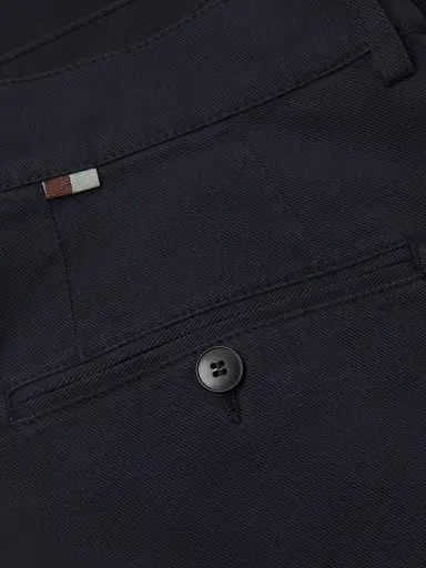 Canali Men's Stretch Cotton Modern-Fit Sport Trousers - Dark Blue | Thumbnail 6 Canali Men's Stretch Cotton Modern-Fit Sport Trousers - Dark Blue | Thumbnail 6