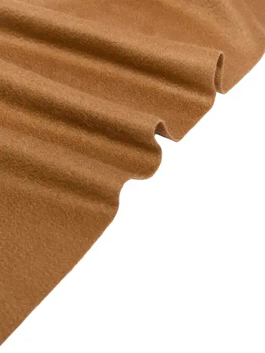 Max Mara Women's Monogram Embroidered Cashmere Stole - Tobacco | Thumbnail 3 Max Mara Women's Monogram Embroidered Cashmere Stole - Tobacco | Thumbnail 3