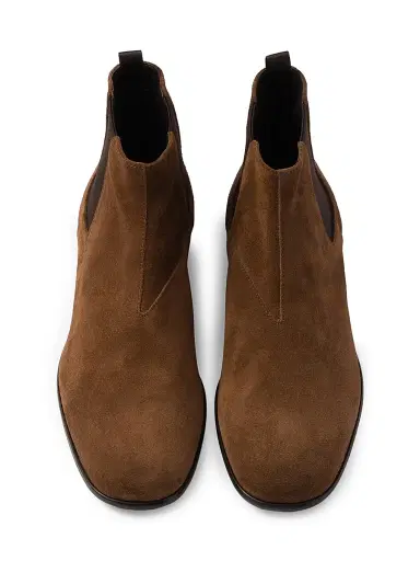 Prada Women's Suede Booties | Thumbnail 2 Prada Women's Suede Booties | Thumbnail 2