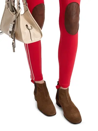 Prada Women's Suede Booties | Thumbnail 5 Prada Women's Suede Booties | Thumbnail 5