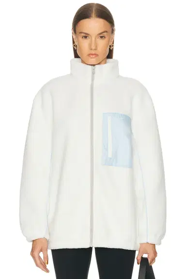 Nike Sherpa Logo Full Zip Jacket | Thumbnail 1 Nike Sherpa Logo Full Zip Jacket | Thumbnail 1