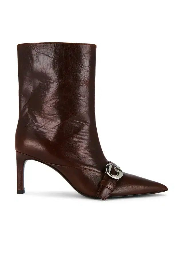 Ankle Heeled Belt Boot Ankle Heeled Belt Boot