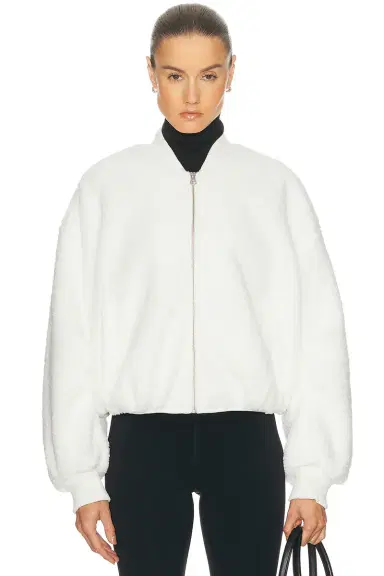 YEAR OF OURS Sherpa Bomber Jacket | Thumbnail 1 YEAR OF OURS Sherpa Bomber Jacket | Thumbnail 1