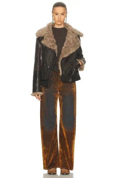 Acne Studios Luxy Shearling Jacket | Thumbnail 5 Acne Studios Luxy Shearling Jacket | Thumbnail 5