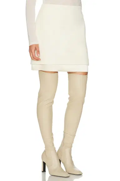 Jil Sander Velvet Mini Skirt | Thumbnail 2 Jil Sander Velvet Mini Skirt | Thumbnail 2
