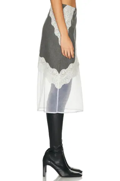 Jil Sander Straight Fit Skirt | Thumbnail 3 Jil Sander Straight Fit Skirt | Thumbnail 3