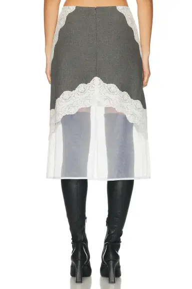 Jil Sander Straight Fit Skirt | Thumbnail 4 Jil Sander Straight Fit Skirt | Thumbnail 4