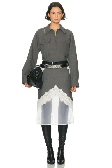 Jil Sander Straight Fit Skirt | Thumbnail 5 Jil Sander Straight Fit Skirt | Thumbnail 5