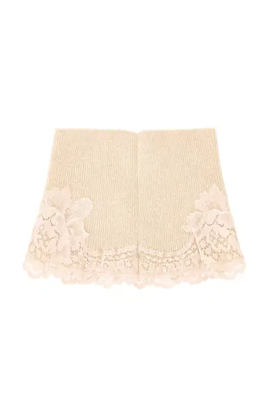 Valentino Garavani V Logo Cashmere Lace Headband | Thumbnail 3 Valentino Garavani V Logo Cashmere Lace Headband | Thumbnail 3