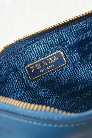 FWRD Renew Prada Saffiano Pouch | Thumbnail 8 FWRD Renew Prada Saffiano Pouch | Thumbnail 8