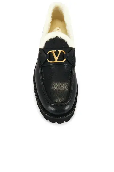 Valentino Garavani V Logo Signature Loafer | Thumbnail 4 Valentino Garavani V Logo Signature Loafer | Thumbnail 4