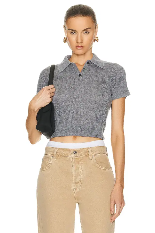 Shrunken Polo Top Shrunken Polo Top