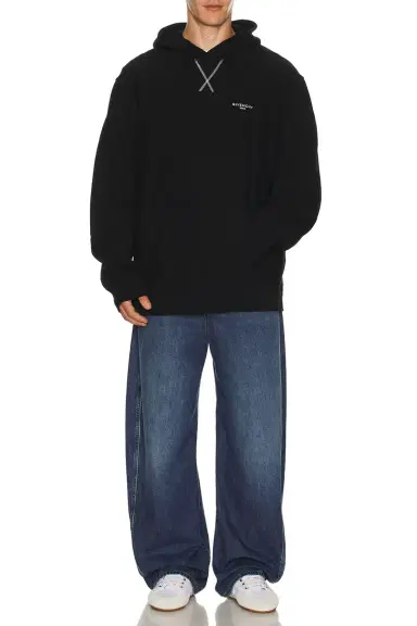 Givenchy Couture Seam Regular Fit Hoodie | Thumbnail 3 Givenchy Couture Seam Regular Fit Hoodie | Thumbnail 3