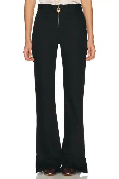 Chloé Straight Leg Trouser | Thumbnail 1 Chloé Straight Leg Trouser | Thumbnail 1