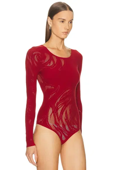 Wolford Rose Net Bodysuit | Thumbnail 3 Wolford Rose Net Bodysuit | Thumbnail 3