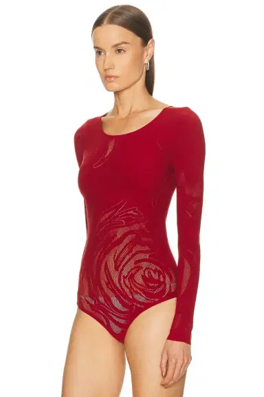 Wolford Rose Net Bodysuit | Thumbnail 4 Wolford Rose Net Bodysuit | Thumbnail 4