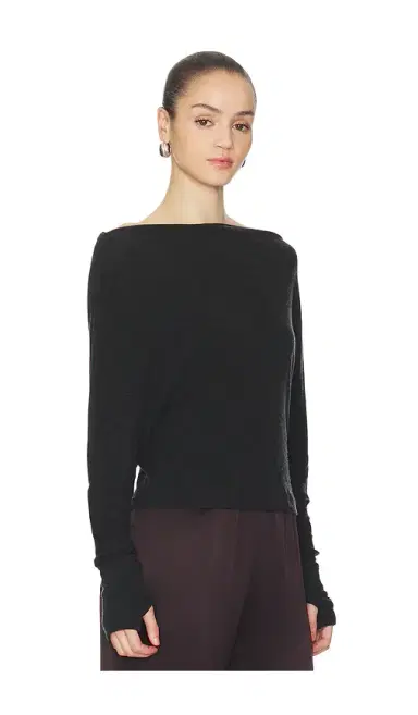 ENZA COSTA Cashmere Jersey Dolman Top | Thumbnail 2 ENZA COSTA Cashmere Jersey Dolman Top | Thumbnail 2