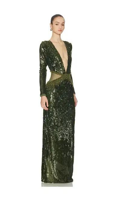 PatBo Bossa Sequin Gown | Thumbnail 2 PatBo Bossa Sequin Gown | Thumbnail 2