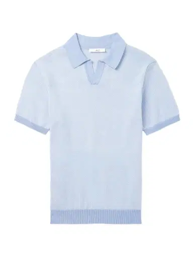 MR P. Honeycomb-Knit Organic Cotton Polo Shirt - Men | Thumbnail 1 MR P. Honeycomb-Knit Organic Cotton Polo Shirt - Men | Thumbnail 1